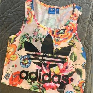 Adidas crop top!